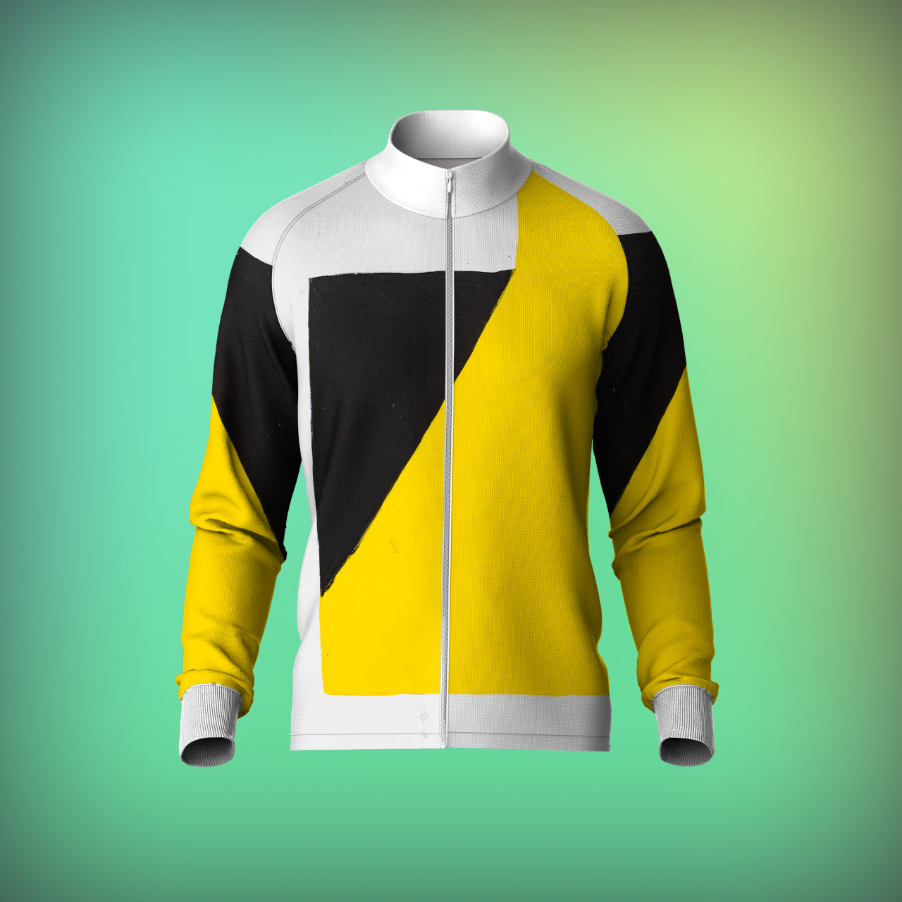 FC-Moto FCM-SSJ Black and Yellow Softshell Jacket